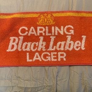 Vintage English pub towel